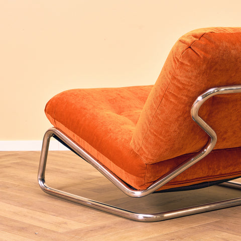 Armchairs in chrome