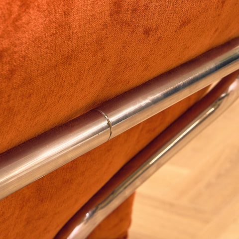 Armchairs in chrome