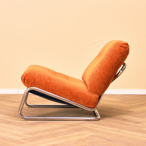 Armchairs in chrome