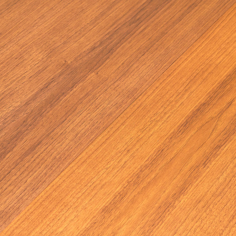 Swedish round dining table in teak