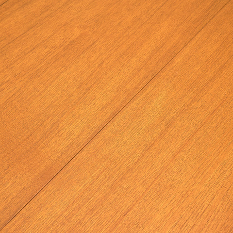 Swedish dining table in teak & oak by Bränntorps