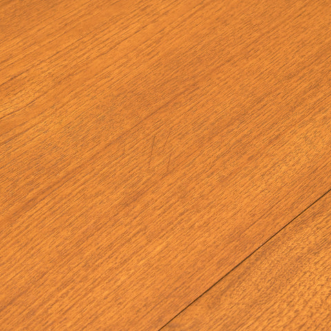 Swedish dining table in teak & oak by Bränntorps