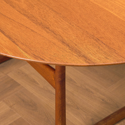Danish coffee table in teak by Peter Hvidt & Orla Mølgaard for France & Daverkosen