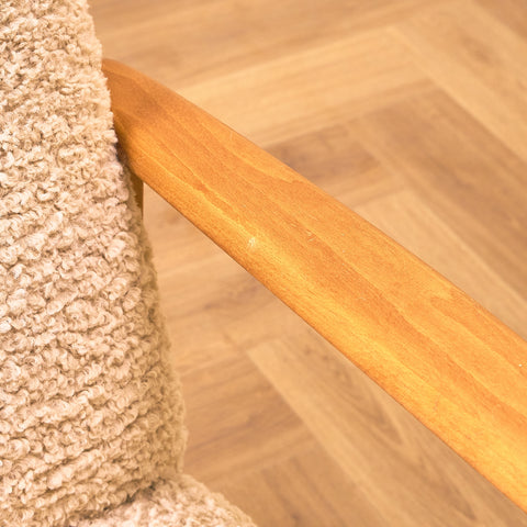 Swedish armchair in beech