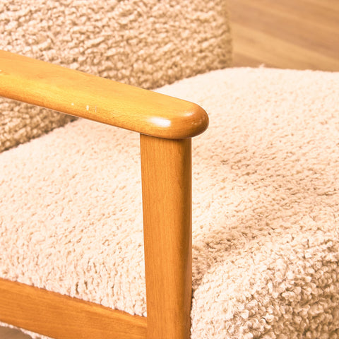 Swedish armchair in beech