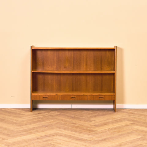 Swedish bookshelf in teak