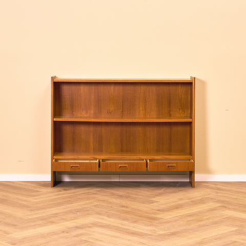Swedish bookshelf in teak