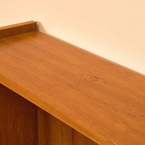 Swedish bookshelf in teak