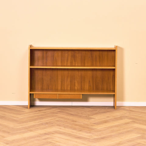 Swedish bookshelf in teak and beech