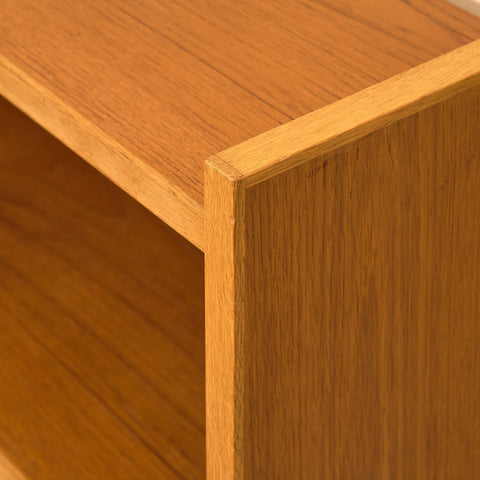 Swedish bookshelf in teak and beech