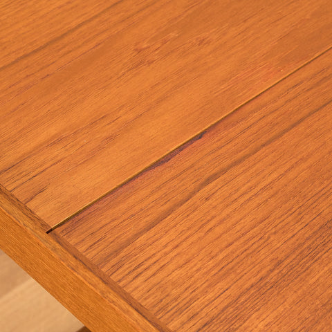 Swedish serving trolley / side table in teak by Erik Gustafssons Möbelfabrik, Brittatorp