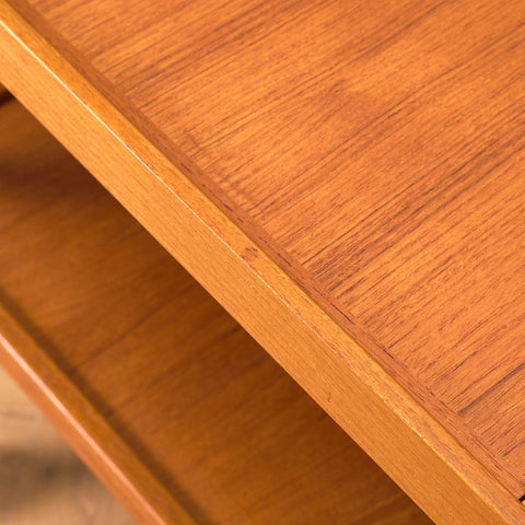 Swedish serving trolley / side table in teak by Erik Gustafssons Möbelfabrik, Brittatorp
