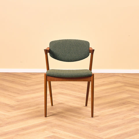 Rare set of 6 dining chairs 'model 42' by Kai Kristiansen for Andersen Møbelfabrik