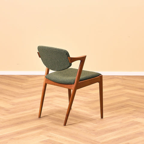 Rare set of 6 dining chairs 'model 42' by Kai Kristiansen for Andersen Møbelfabrik