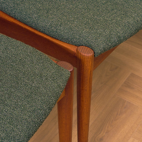 Rare set of 6 dining chairs 'model 42' by Kai Kristiansen for Andersen Møbelfabrik