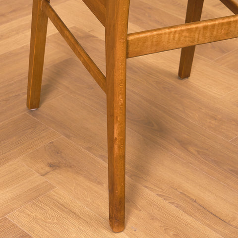 Dining chairs in teak & beech by Farstrup, model 210