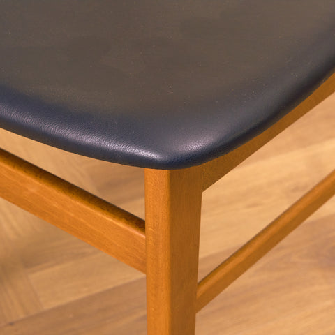 Dining chairs in teak & beech by Farstrup, model 210