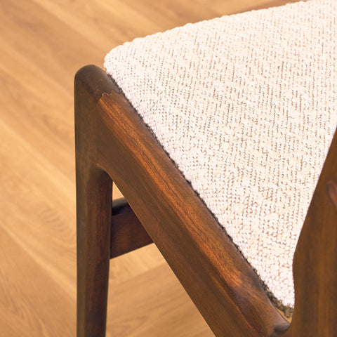 Danish dining chairs in mahogany by Erik Buch, model 98