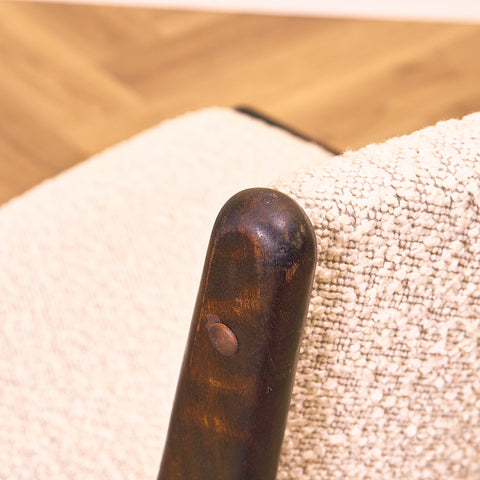 Danish dining chairs in mahogany by Erik Buch, model 98