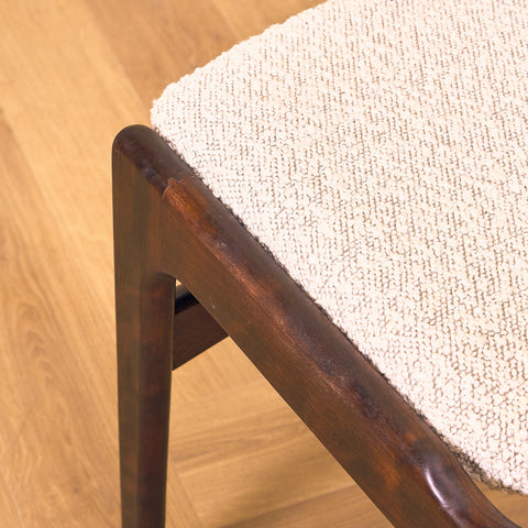Danish dining chairs in mahogany by Erik Buch, model 98
