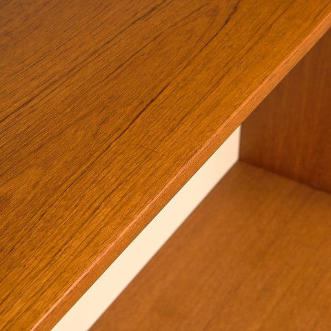 Swedish bookshelf in teak by Ulferts Tibro