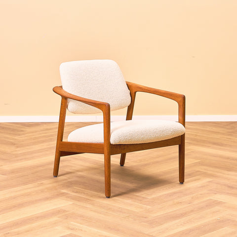 Swedish armchair in teak, model 'Ascot' by Folke Ohlsson for Dux