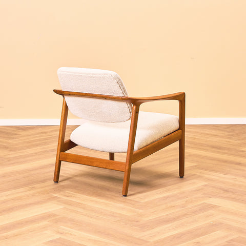 Swedish armchair in teak, model 'Ascot' by Folke Ohlsson for Dux
