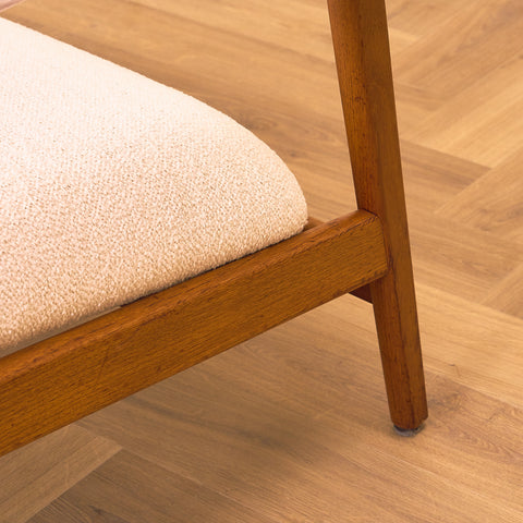 Swedish armchair in teak, model 'Ascot' by Folke Ohlsson for Dux