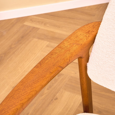 Swedish armchair in teak, model 'Ascot' by Folke Ohlsson for Dux