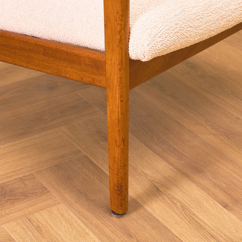 Swedish armchair in teak, model 'Ascot' by Folke Ohlsson for Dux