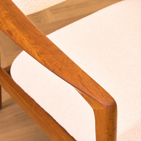 Swedish armchair in teak, model 'Ascot' by Folke Ohlsson for Dux