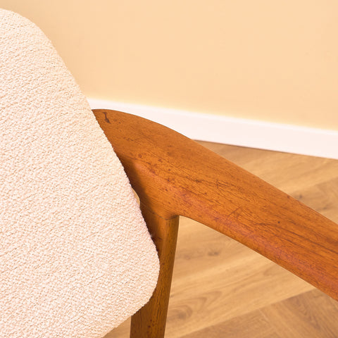 Swedish armchair in teak, model 'Ascot' by Folke Ohlsson for Dux