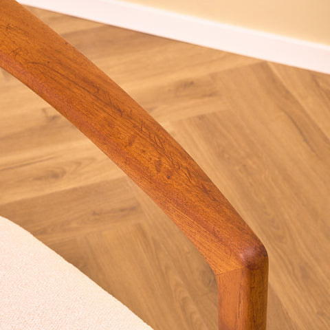 Swedish armchair in teak, model 'Ascot' by Folke Ohlsson for Dux