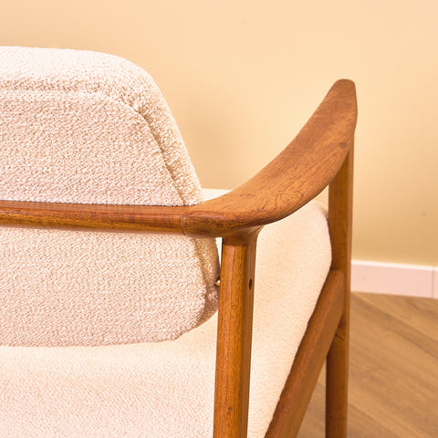 Swedish armchair in teak, model 'Ascot' by Folke Ohlsson for Dux