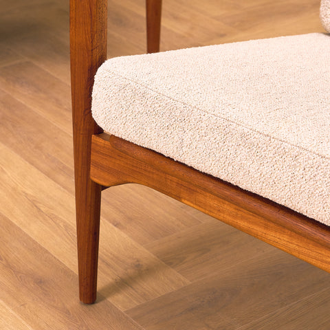 Danish armchairs in solid teak, model 'Lars' by Niels Koefoed for Koefoeds Møbelfabrik