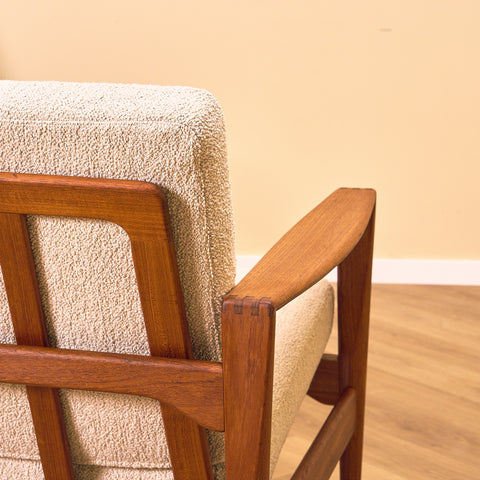 Danish armchairs in solid teak, model 'Lars' by Niels Koefoed for Koefoeds Møbelfabrik