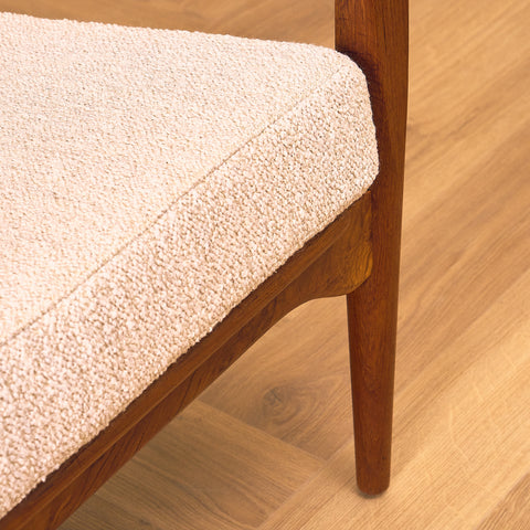 Danish armchairs in solid teak, model 'Lars' by Niels Koefoed for Koefoeds Møbelfabrik