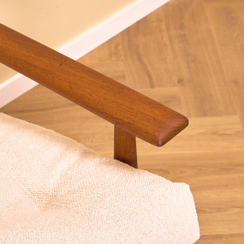 Danish sofa in solid teak