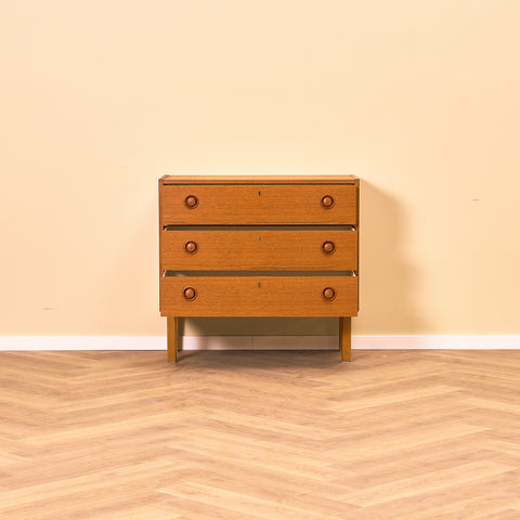 Swedish chest of drawers in teak