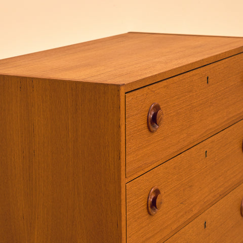 Swedish chest of drawers in teak
