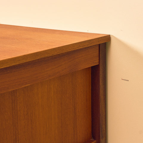 Danish writing desk in teak by Domino møbler