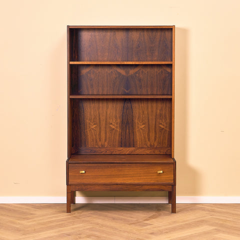 Swedish bookshelf in Santos rosewood, model 'Excellent', by IKEA