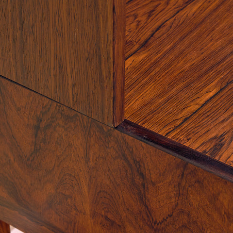 Swedish bookshelf in Santos rosewood, model 'Excellent', by IKEA