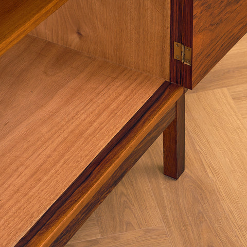 Swedish cabinet in Santos rosewood, model 'Excelent' by IKEA