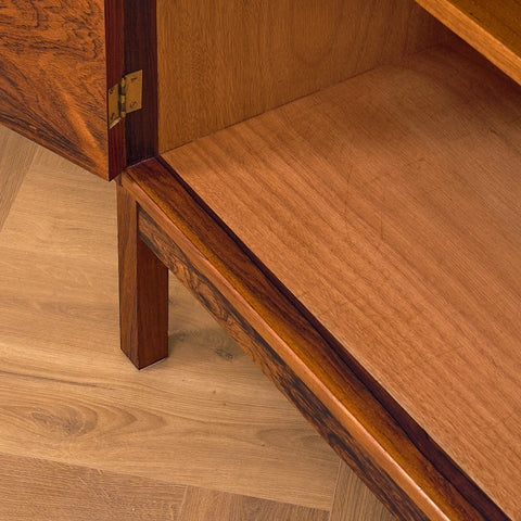 Swedish cabinet in Santos rosewood, model 'Excelent' by IKEA