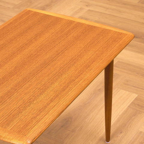 Swedish coffee table in teak by Alberts, Tibro