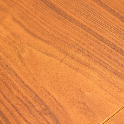 Swedish rectangular dining table in teak and beech