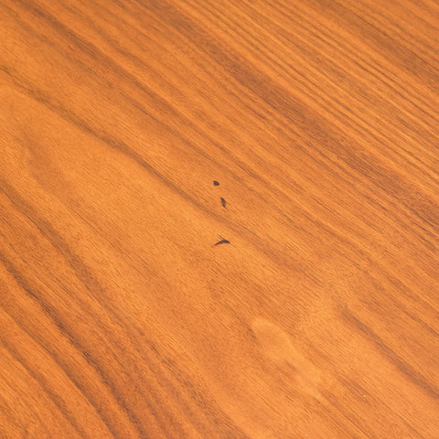 Swedish rectangular dining table in teak and beech