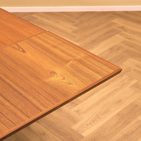Danish dining table in teak