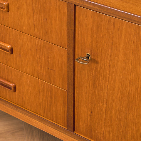 Swedish bookshelf in teak